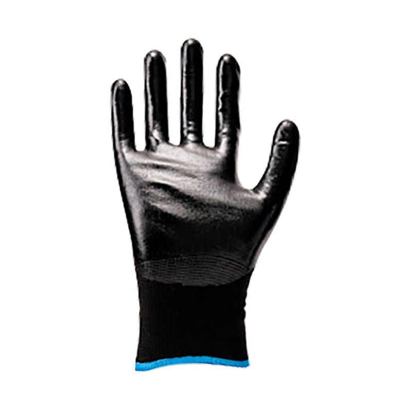 13G polyester shell+10 acrylic brushed na may 3/4 nitrile coating 13G polyester shell+10 acrylic brushed na may 3/4 nitrile coating