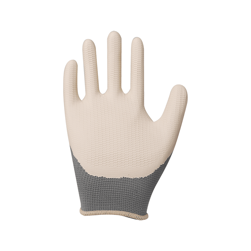 13G polyester na may anti slip foam latex coating