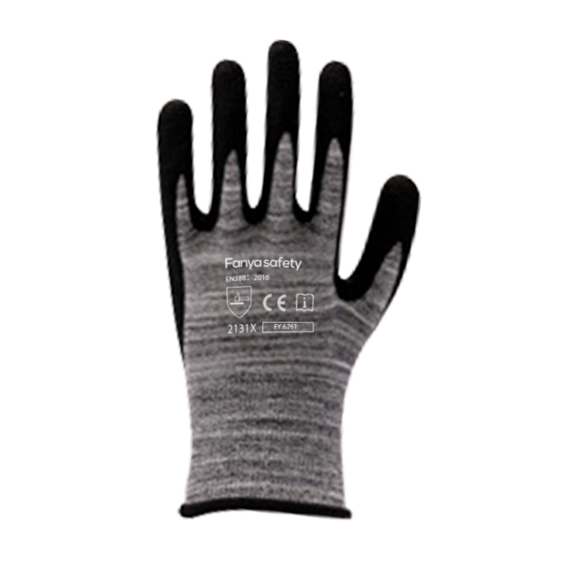 13G coolmax liner na may foam nitrile coating 13G coolmax liner na may foam nitrile coating