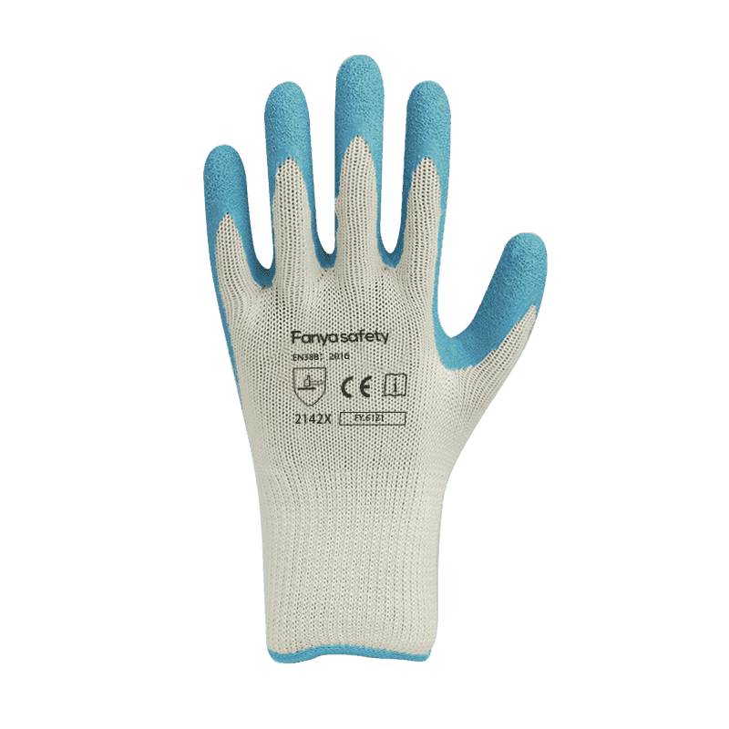 10G polyester na may latex coating 10G polyester na may latex coating