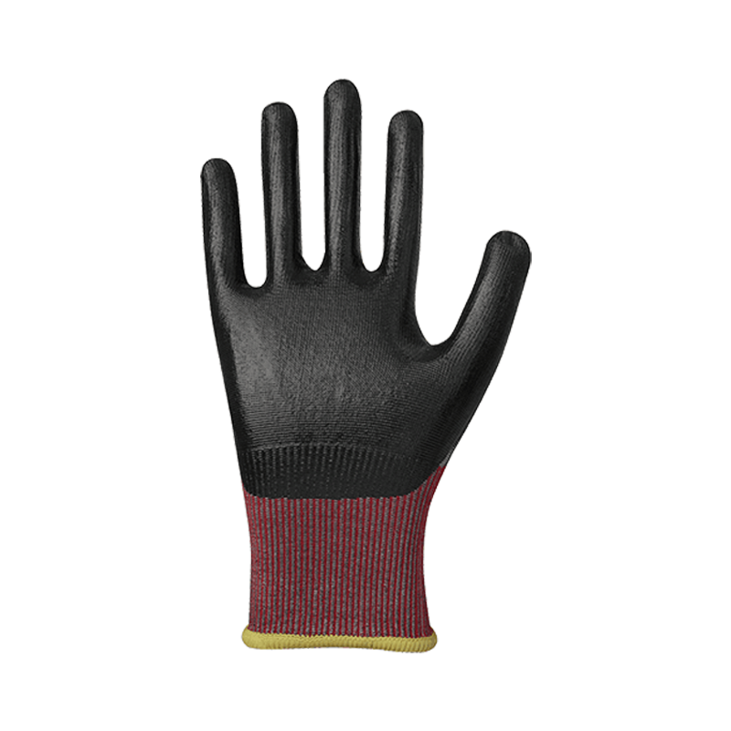 18g mataas na malakas na hppe fiber liner na may sandy nitrile coating