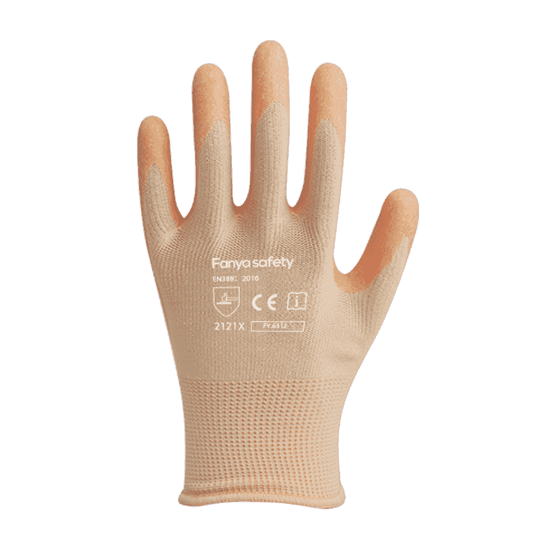 13G polyester na may anti slip foam latex coating