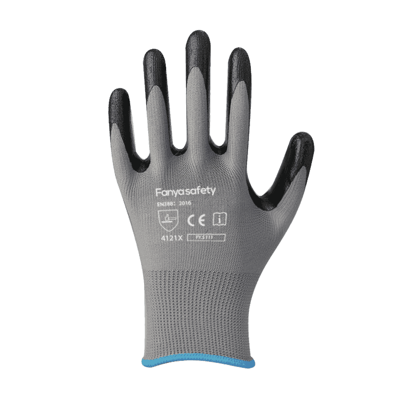 13G polyester liner na may nitrile coating