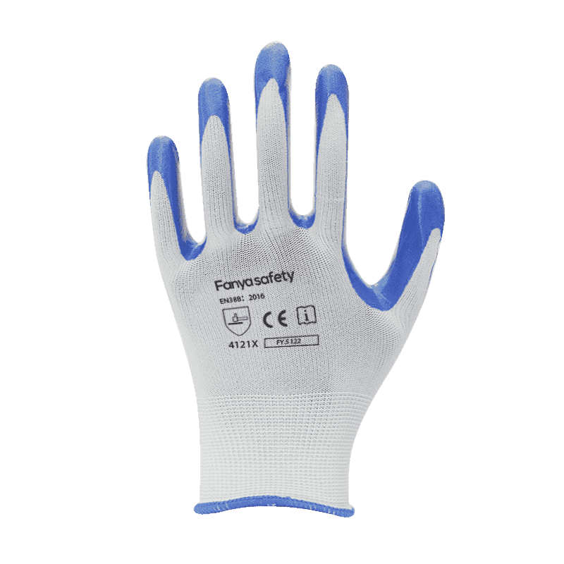 13G naylon liner na may nitrile coating 13G naylon liner na may nitrile coating