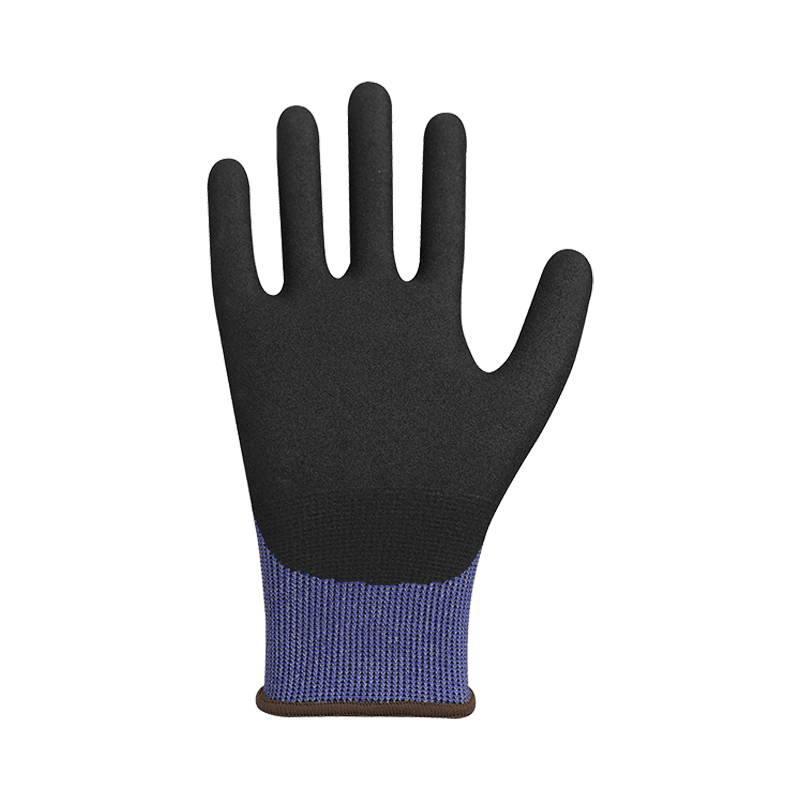 21G HPPE/Steel Fiber Liner na may Sandy Nitrile Coating